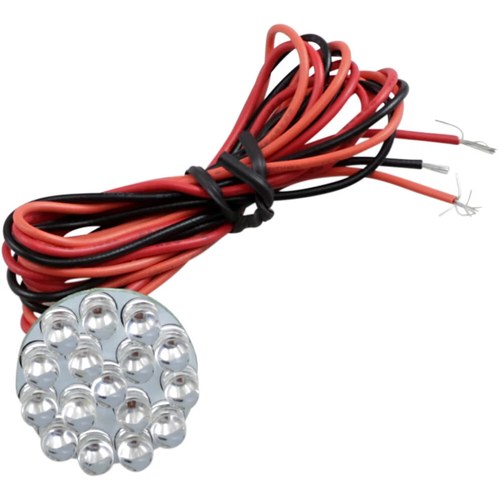 Custom Dynamics 1" Universal LED Cluster - Red | GEN-100-R