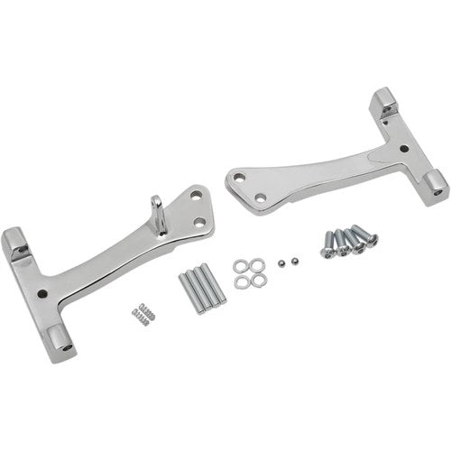 Drag Specialties Passenger Floorboard Mount - Chrome - Fxd | 77496CS6