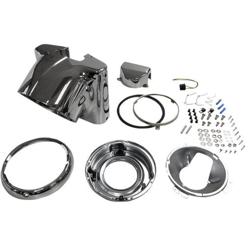 Drag Specialties 7" Nacelle Headlight Kit - Chrome | L20-0629C