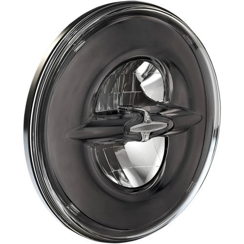 Drag Specialties 7" Reflector-Style LED Headlamp, 14-20 Dresser, Black | 0556214