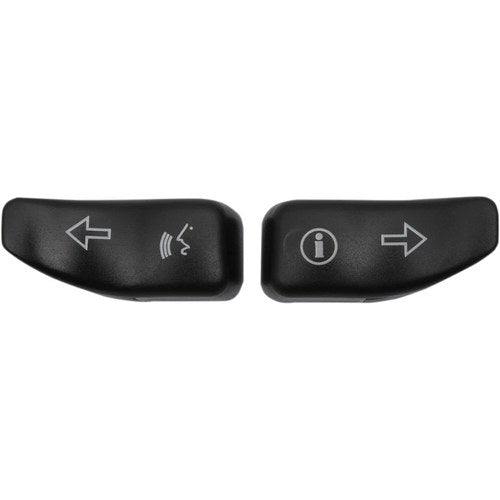 Drag Specialties Turn Signal Switch Extension Caps - '14-'19 - Black | 77680H3