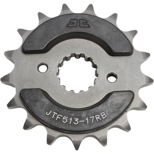 JT Sprockets Sprocket - Front for Kawasaki/Suzuki/Yamaha - 17-Tooth JTF513.17RB