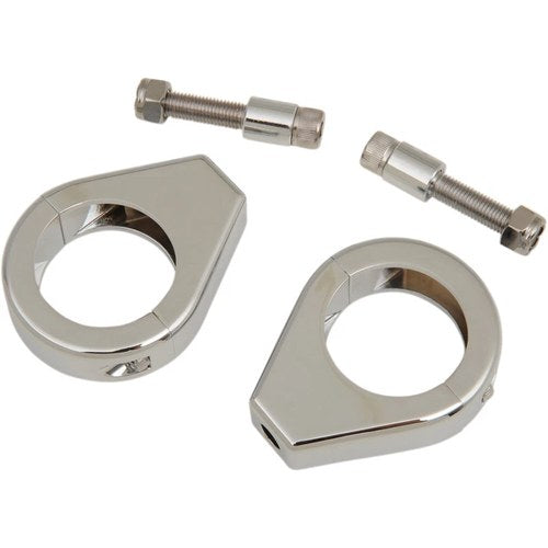 Drag Specialties Turn Signal - Clamp - 39mm - Chrome | 12-6049-39BC114