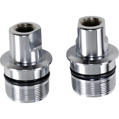 Drag Specialties Lower Fork Tube Cap - Chrome | 23-0213-BC114