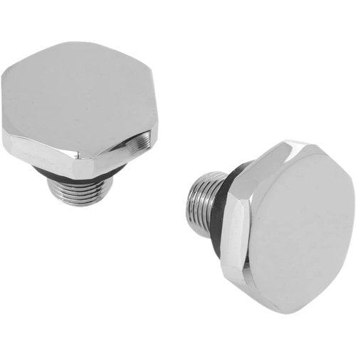 Drag Specialties Upper Fork Tube Cap - Chrome | 23-0203A
