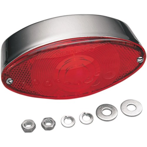 Drag Specialties Taillight - Cat Eye | 12-0042-BC-3