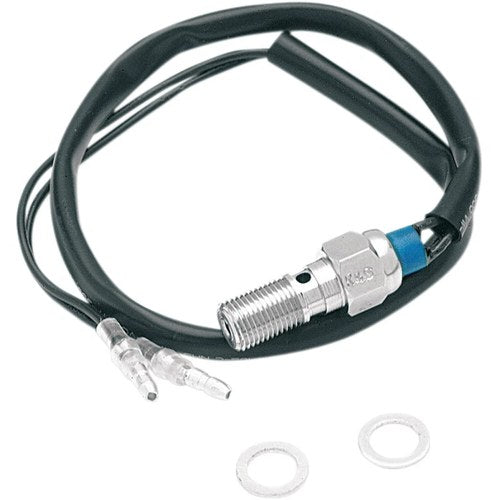 K&S Technologies Hydraulic Brake Light Switch - 7/16" - Chrome | 12-0021