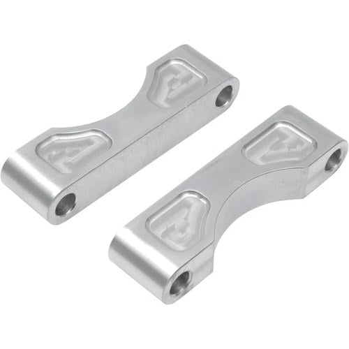 Klock Werks Hugger Front Fender Mounting Blocks - Satin | KW05-01-0102-R