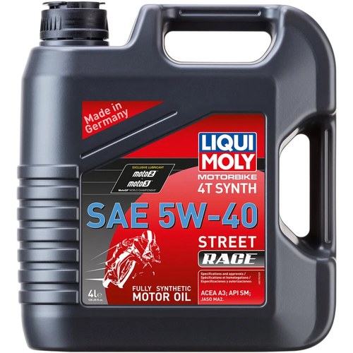 Liqui Moly Street Synthetic 4T Oil - 5W-40 - 4 L | 20076
