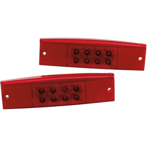 Moose Utility Division LED Tail Lights - Ranger Mid - Red | 100-2350-PU