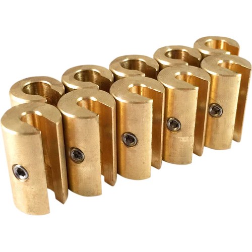 No-Mar Wheel Weight - 1.25 OZ - 10 Pack | WT-SPK10BR-125