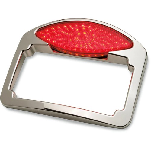 Russ Wernimont Designs Taillight/Turn Signal/ License Plate Kit, Chrome RWD3217