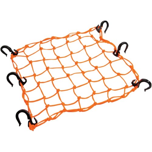 Powertye Mfg Cargo Net - 15" x 15" - Orange | 50159