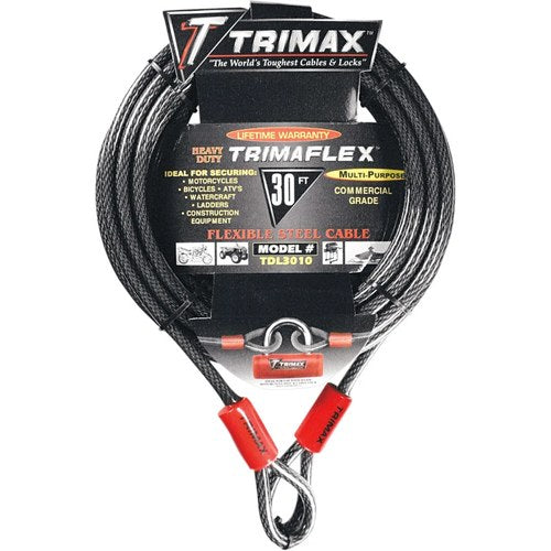 Trimax Cable Lock - 30' | TDL3010