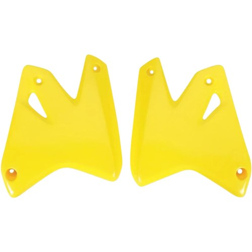 UFO Radiator Shrouds - Yellow - Drz 400 | SU03978101