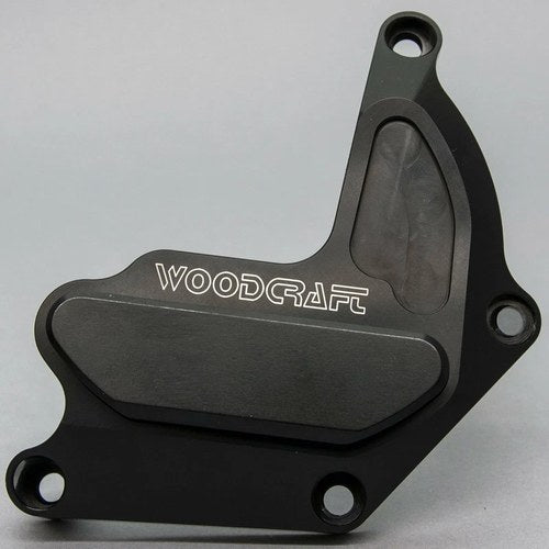 Suzuki 2006-2025 Gsxr 600 / 750 Woodcraft Rhs Clutch Cover Protector - Black Pad