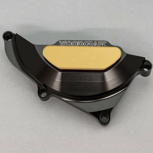 Yamaha R3 2015-2025 Woodcraft Lhs Stator Cover Engine Protector - Gold Plate