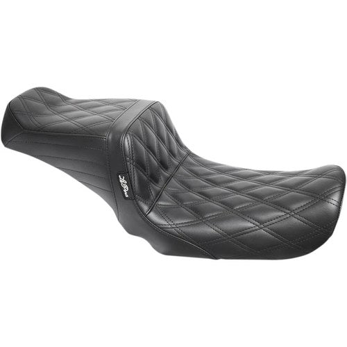 Le Pera Tailwhip Seat - Double Diamond - Fxd '06-'17 (Black) LK-581DD