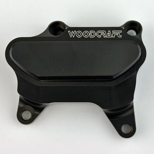 KTM 2018-2020 790 Duke Woodcraft Rhs Water Pump Cover Protector - Black Plate