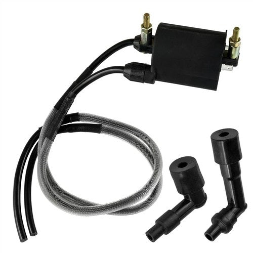 Ignition Coil w/ Spark Plug Caps 23" Wire for Kawasaki Vulcan 1600 2003-2008