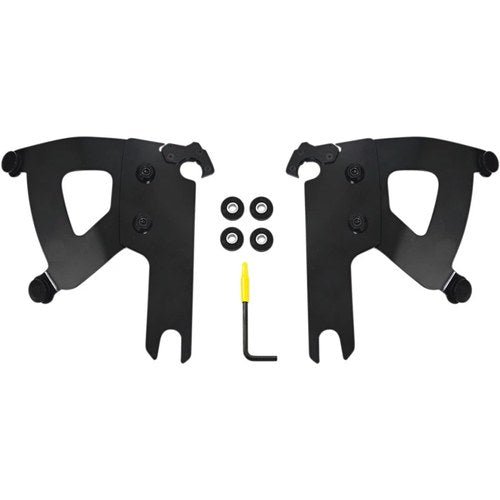 Memphis Shades Road Warrior Trigger-Lock Mount Kit - Flhr (Black) MEB2039