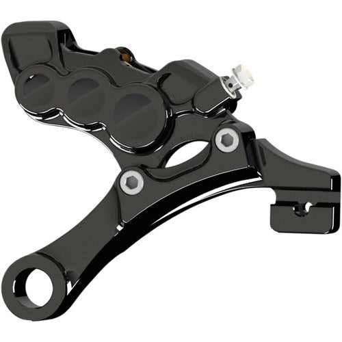 Arlen Ness 6-Piston Brake Caliper - Rear - Black - 11.8" | 02-323