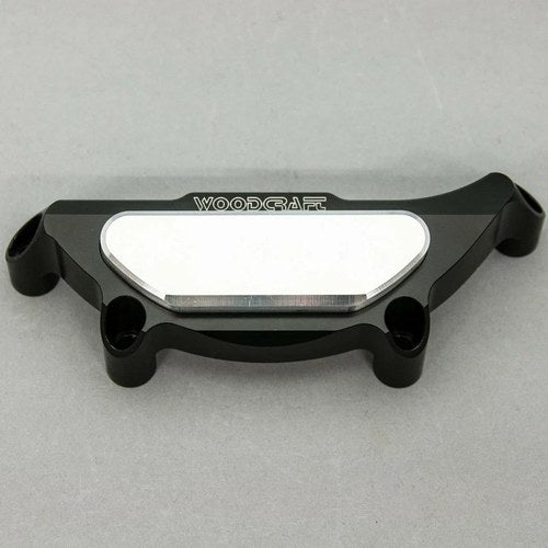 Yamaha 2017 FZ-10 Woodcraft Lhs Stator Cover Engine Protector - Silver Plate