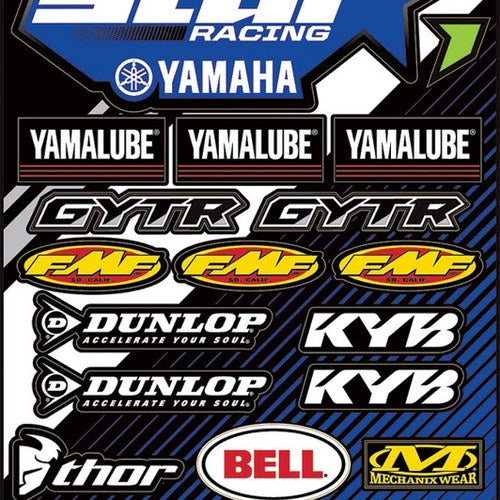 D'Cor Visuals Decal Sheet, Star Yamaha 2016 | 40-50-116