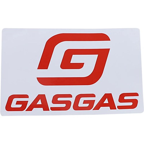 D'Cor Visuals Squared GasGas Icon Decal, 12in. | 40-65-110