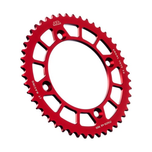 JT Sprockets Rear Racelite Sprocket Alum 48T-420 Red Hon | JTA215.48RED
