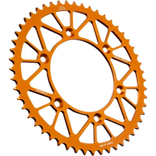 JT Sprockets Rear Racelite Sprocket Alum 52T-520 Org Hus/Husq/Ktm | JTA897.52ORG