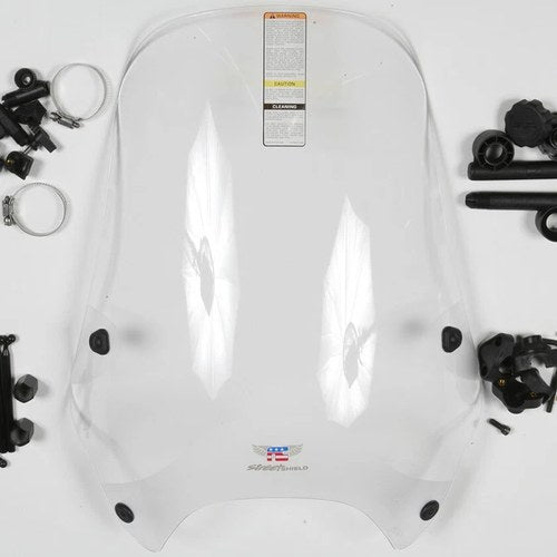 National Cycle Street Shield for 7/8in. Handlebars, Clear | N25010