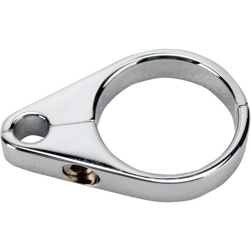 Wild 1 Billet Throttle or Brake Line Guide with 1-1/4in. Clamp, Chrome | WO831