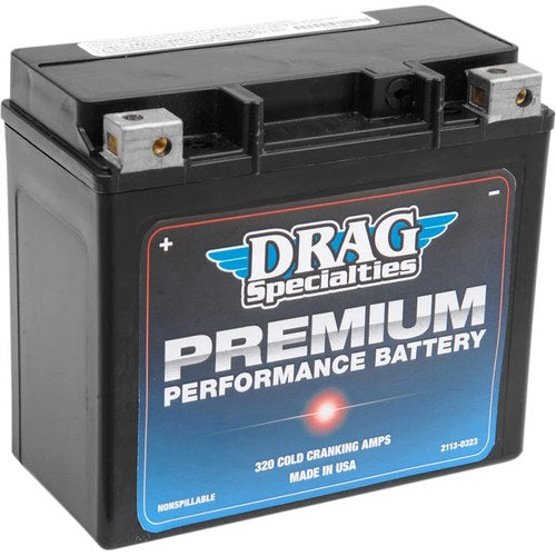 Drag Specialties Premium Performance Battery (Cross Ref GYZ20H) 2113-0323