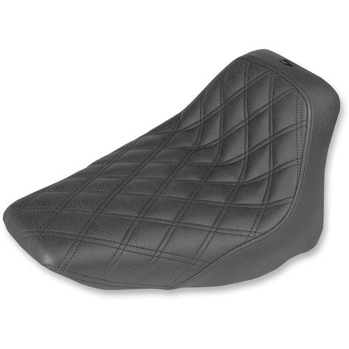 Saddlemen Renegade Solo Seat - Lattice Stitched - Flst (Black) 806-15-002LS