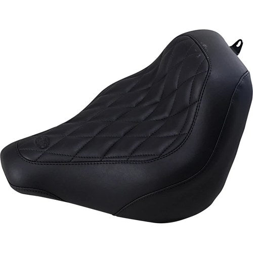 Mustang Wide Tripper Seat - Diamond (Black) 83035