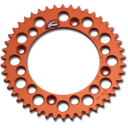 Renthal Rear Sprocket - 46-Tooth - Orange | 441U-428-46GPOR