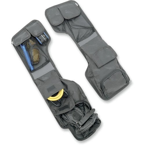 Saddlemen Saddlebag Lid Organizer Set (Black) Pair | 3501-0713
