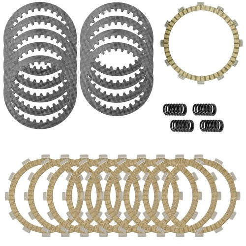 Clutch Friction Steel Plates and Spring Kit for Suzuki Madura GV1200GLF 1985-86