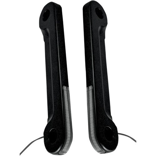 Alloy Art LED Front Signal Light - Flhx - Black/Smoke | SGFS-2