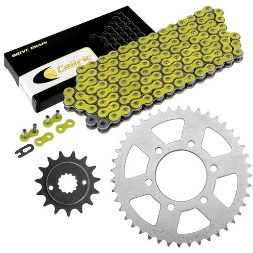 Celox Drive Chain and Sprockets Kit for Kawasaki ZX-6R ZX-6Rr Ninja 2005 2006