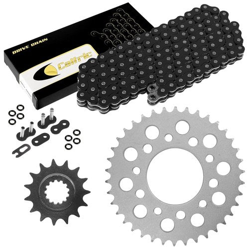 O-Ring Drive Chain & Sprockets Kit for Honda CB750 Nighthawk 750 1991-2003 Black