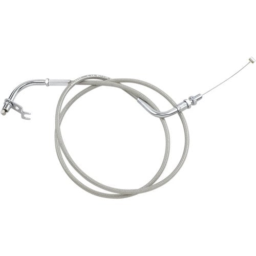 Motion Pro Armor Coat Stainless Steel Pull Throttle Cable (+6in.) (64-0237)