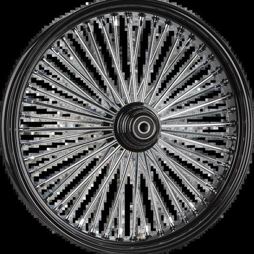 Harddrive Front 48 Spoke Wheel Black Single Disc 23X3.5 3/4" 00-Up | 052-14521