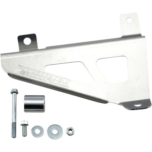 Works Connection Radiator Brace - Silver - Yamaha | 18-126
