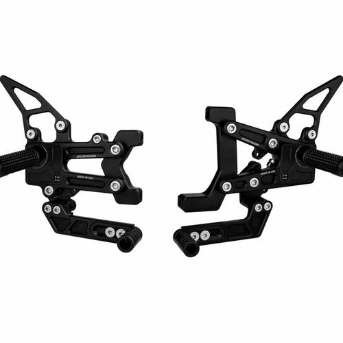 Ducati 2013-2015 899 Panigale Driven TT Rearset - Adjustable - STANDARD/GP