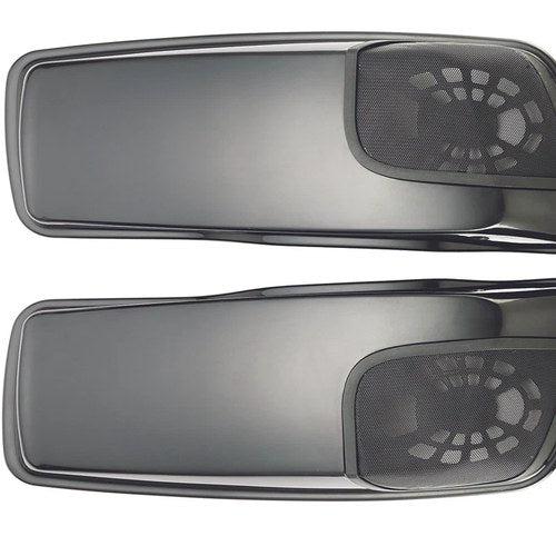 Harley Davidson Harddrive Saddlebag Speaker Lids Fits Flh Fhr Flht Flhx 14-UP