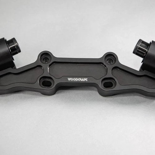 Kawasaki 2012-2016 Ninja 650 / ABS Woodcraft Clipon Adapter Plate - 35mm