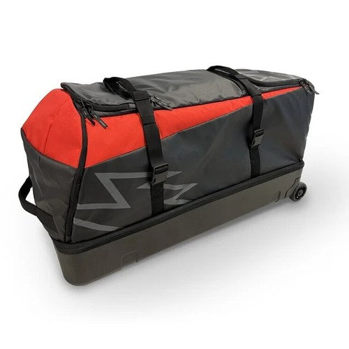 Buddy 150L Athlete Gear Trolley Bag BLACK/ Red Waterproof BOOT/BRACE Compartment