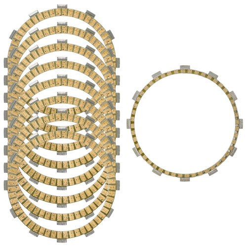 Clutch Friction Plates Kit For Harley Davidson Dyna Wide Glide Fxdwg 1999-2005
